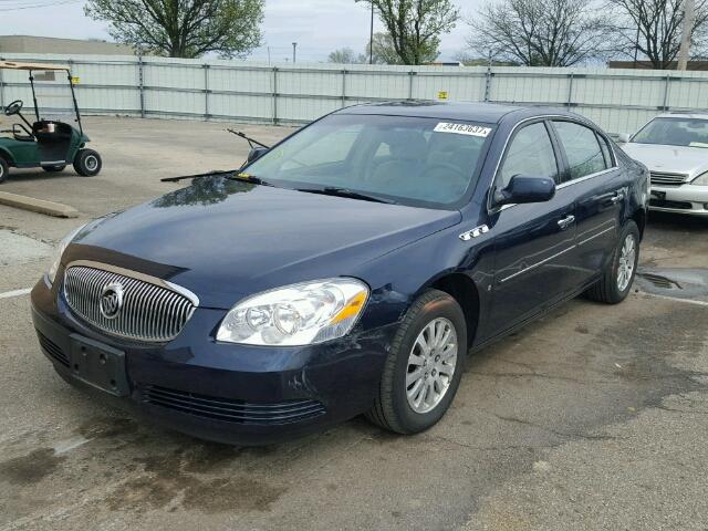 1G4HP57256U152081 - 2006 BUICK LUCERNE CX BLUE photo 2