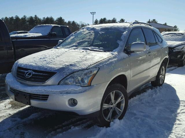 JTJHW31U760040389 - 2006 LEXUS RX 400 SILVER photo 2