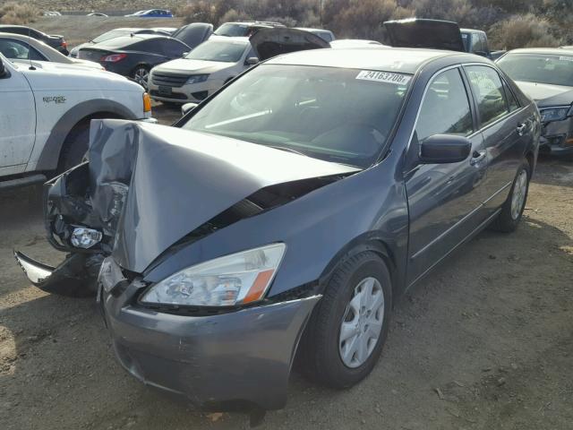 JHMCM56314C029817 - 2004 HONDA ACCORD LX BLUE photo 2