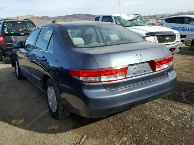 JHMCM56314C029817 - 2004 HONDA ACCORD LX BLUE photo 3