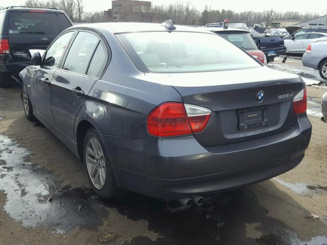 WBAVC93587K034420 - 2007 BMW 328 XI BLACK photo 3