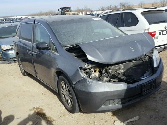 5FNRL5H68CB030146 - 2012 HONDA ODYSSEY EX SILVER photo 1