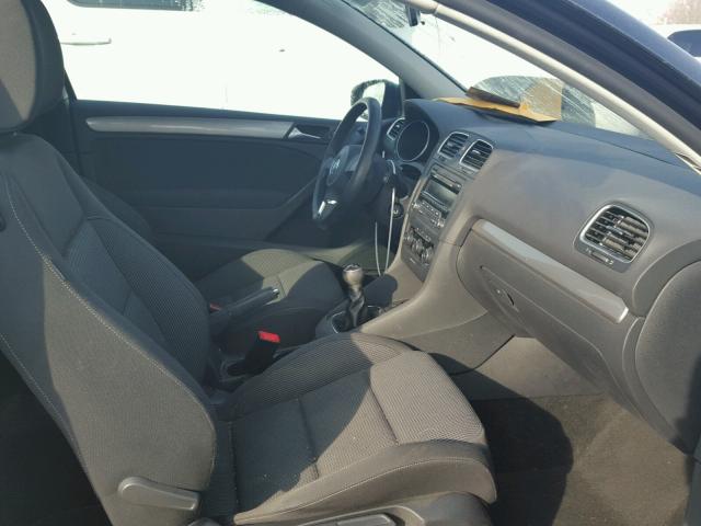 WVWAB7AJ1DW103879 - 2013 VOLKSWAGEN GOLF 蓝色 照片 5