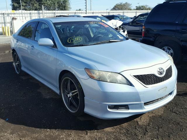 4T1BK46K89U593045 - 2009 TOYOTA CAMRY SE BLUE photo 1