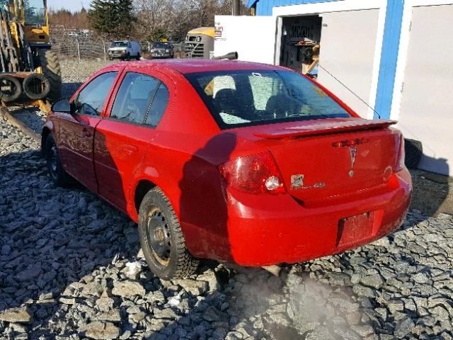 1G2AD5F59A7104749 - 2010 PONTIAC G5 SE RED photo 3