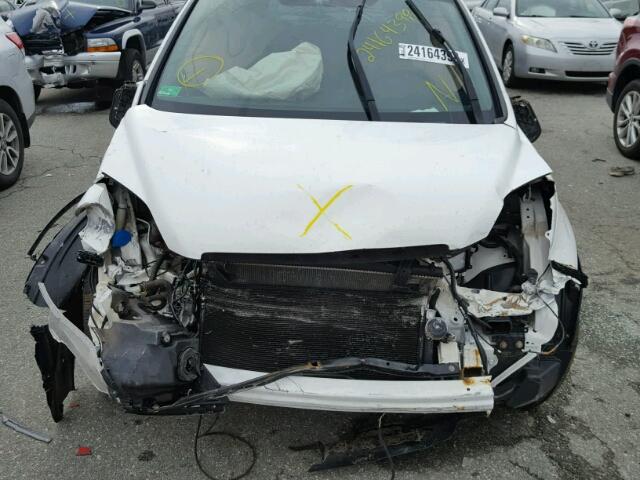 JHLRE48728C026503 - 2008 HONDA CR-V EXL WHITE photo 7