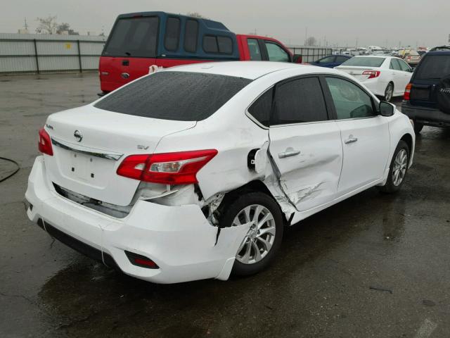 3N1AB7APXGY330508 - 2016 NISSAN SENTRA S WHITE photo 4