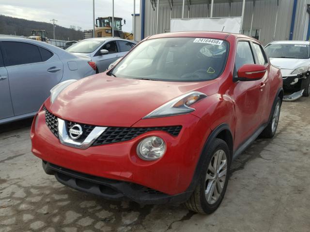 JN8AF5MVXGT651056 - 2016 NISSAN JUKE S RED photo 2