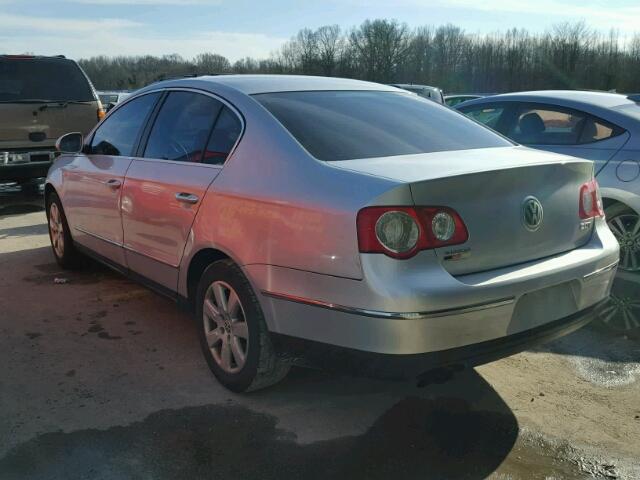 WVWAK73CX6E056178 - 2006 VOLKSWAGEN PASSAT SILVER photo 3