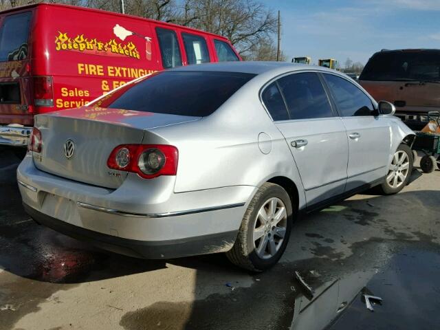 WVWAK73CX6E056178 - 2006 VOLKSWAGEN PASSAT SILVER photo 4