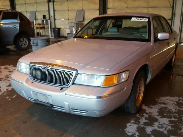 2MEFM75W5YX605020 - 2000 MERCURY GRAND MARQ GRAY photo 2