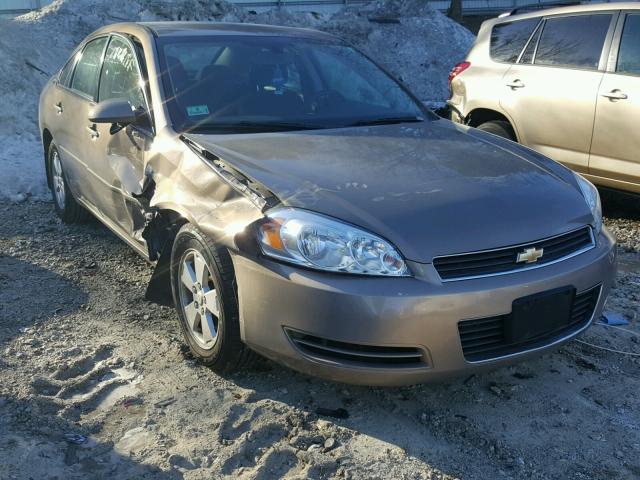 2G1WT58N279313588 - 2007 CHEVROLET IMPALA LT GOLD photo 1