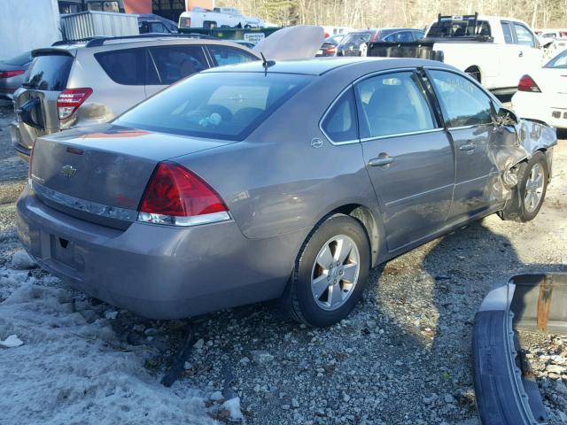 2G1WT58N279313588 - 2007 CHEVROLET IMPALA LT GOLD photo 4