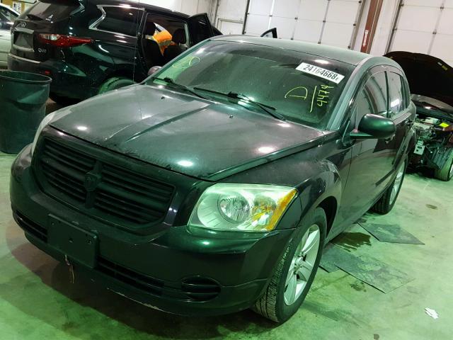 1B3CB4HAXAD664474 - 2010 DODGE CALIBER SX BLACK photo 2