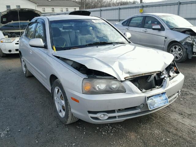 KMHDN46D86U274080 - 2006 HYUNDAI ELANTRA GL SILVER photo 1