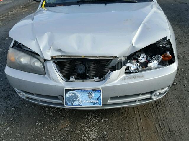 KMHDN46D86U274080 - 2006 HYUNDAI ELANTRA GL SILVER photo 9