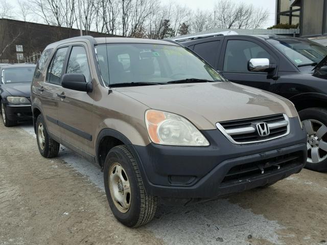 SHSRD784X3U118924 - 2003 HONDA CR-V LX GOLD photo 1