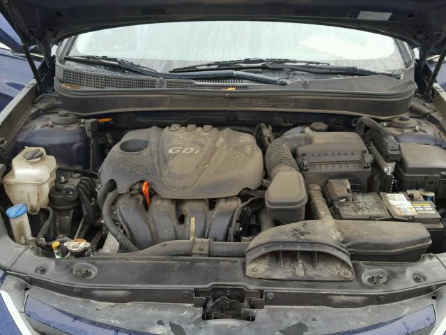 5NPEB4AC6EH885072 - 2014 HYUNDAI SONATA GLS BLUE photo 7