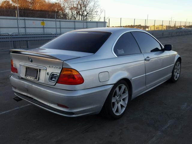 WBABN33411JW47218 - 2001 BMW 325 CI SILVER photo 4