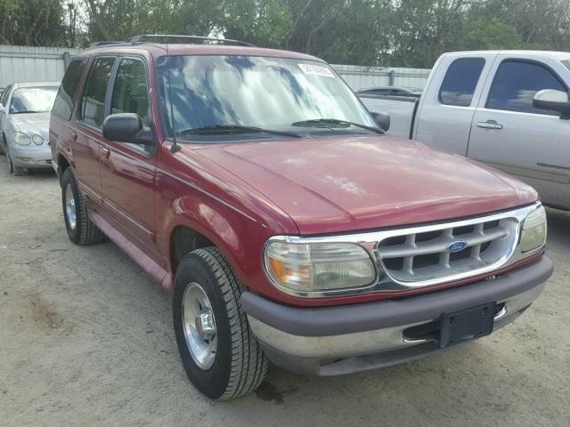 1FMDU34X8TUD37099 - 1996 FORD EXPLORER RED photo 1