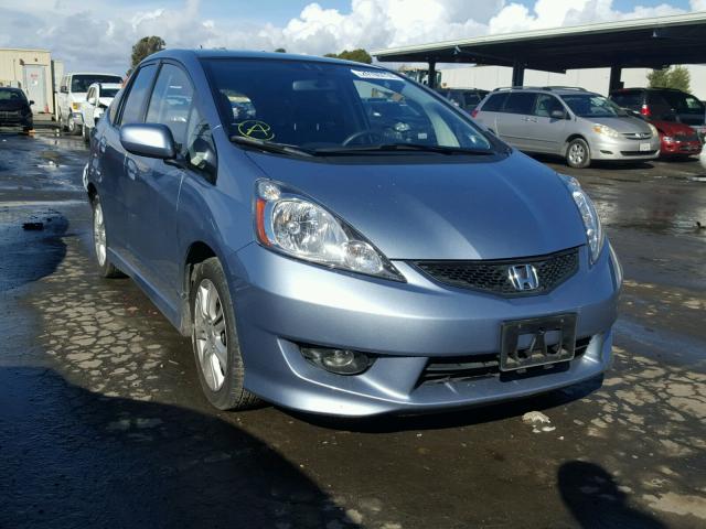 JHMGE8H5XBC024479 - 2011 HONDA FIT SPORT BLUE photo 1