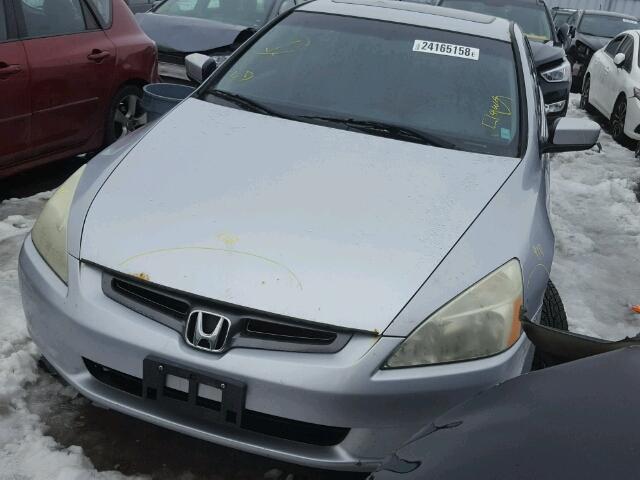 1HGCM56663A808430 - 2003 HONDA ACCORD EX SILVER photo 2