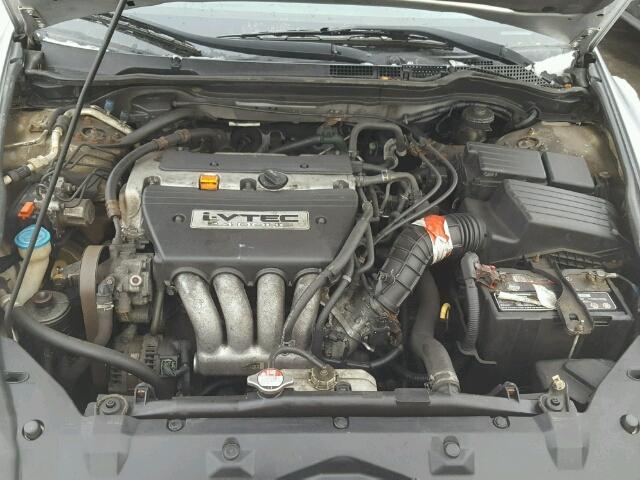 1HGCM56663A808430 - 2003 HONDA ACCORD EX SILVER photo 7