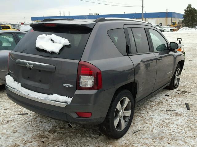 1C4NJDEB7HD128745 - 2017 JEEP COMPASS LA GRAY photo 4