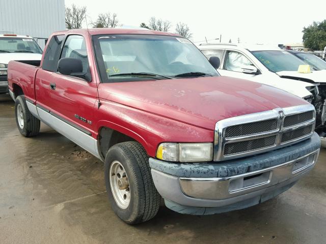 3B7HC12Y6XG125769 - 1999 DODGE RAM 1500 RED photo 1