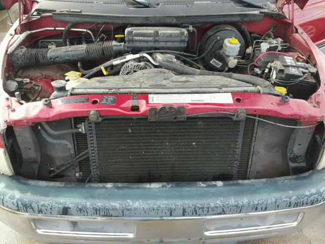 3B7HC12Y6XG125769 - 1999 DODGE RAM 1500 RED photo 7