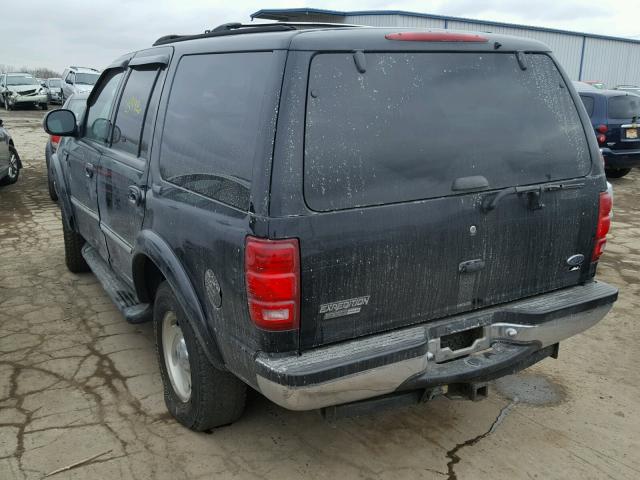 1FMPU18L9XLA17178 - 1999 FORD EXPEDITION BLACK photo 3