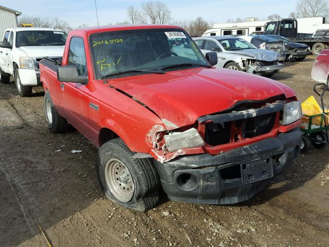 1FTYR10D88PA45546 - 2008 FORD RANGER RED photo 1