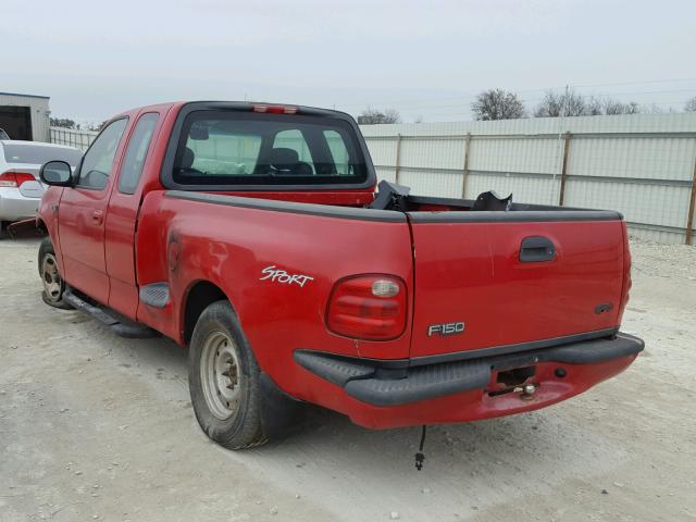 1FTRX072X3KD93654 - 2003 FORD F150 RED photo 3