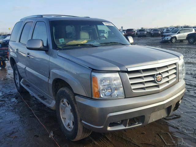 1GYEK63N62R112367 - 2002 CADILLAC ESCALADE L SILVER photo 1