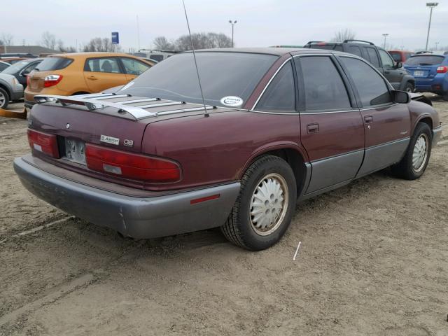 2G4WF52K4T1516077 - 1996 BUICK REGAL GRAN BURGUNDY photo 4