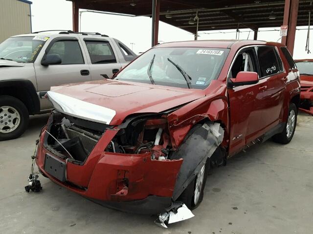 2GKALMEK7E6239917 - 2014 GMC TERRAIN SL RED photo 2