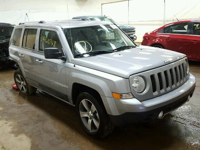 1C4NJRFBXHD110087 - 2017 JEEP PATRIOT LA SILVER photo 1