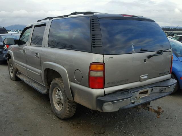 3GNGK26G73G234359 - 2003 CHEVROLET SUBURBAN K TAN photo 3