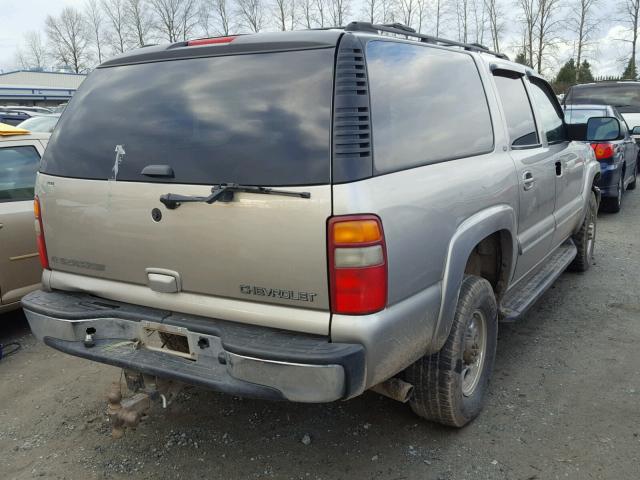 3GNGK26G73G234359 - 2003 CHEVROLET SUBURBAN K TAN photo 4