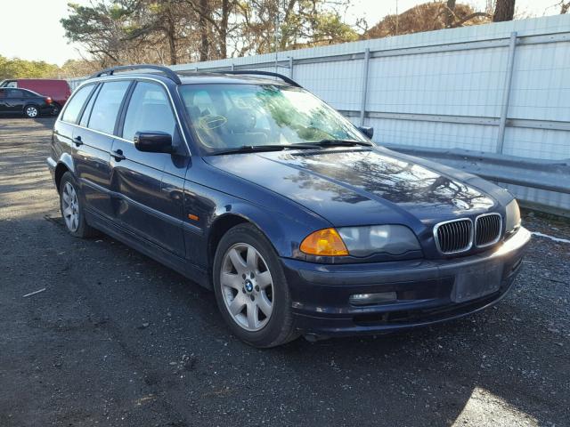 WBAAW33491ET43071 - 2001 BMW 325 IT BLUE photo 1