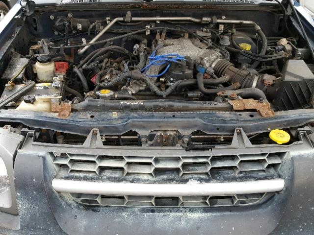 5N1ED28Y34C681318 - 2004 NISSAN XTERRA XE BLUE photo 7