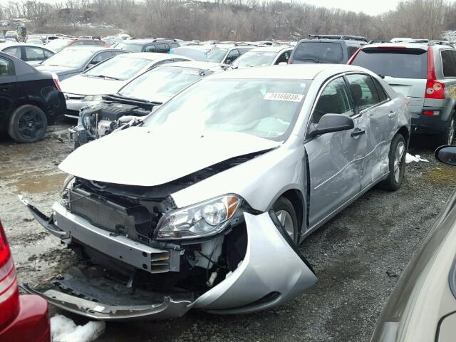 1G1ZB5EB3AF264023 - 2010 CHEVROLET MALIBU LS SILVER photo 2