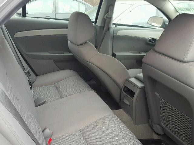 1G1ZB5EB3AF264023 - 2010 CHEVROLET MALIBU LS SILVER photo 6