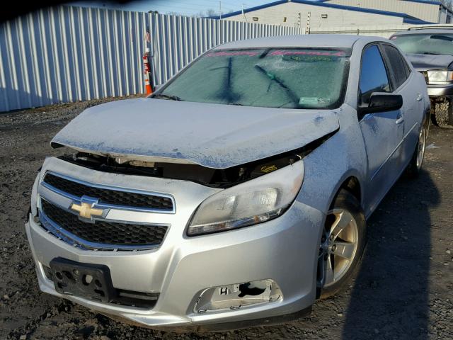 1G11B5SA6DU151028 - 2013 CHEVROLET MALIBU LS SILVER photo 2