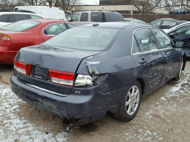 1HGCM665X4A021799 - 2004 HONDA ACCORD EX GRAY photo 4