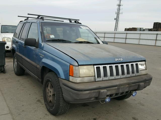 1J4GZ58S2RC158157 - 1994 JEEP GRAND CHER BLUE photo 1