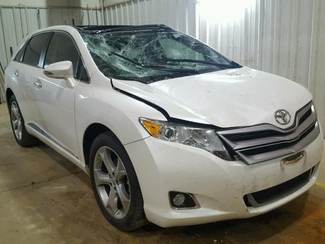 4T3ZK3BB3EU070127 - 2014 TOYOTA VENZA LE WHITE photo 1