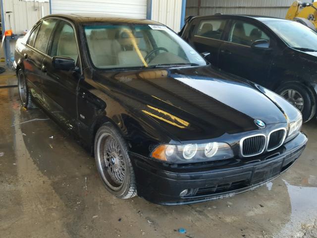 WBADT43481GX24586 - 2001 BMW 525 I AUTO BLACK photo 1