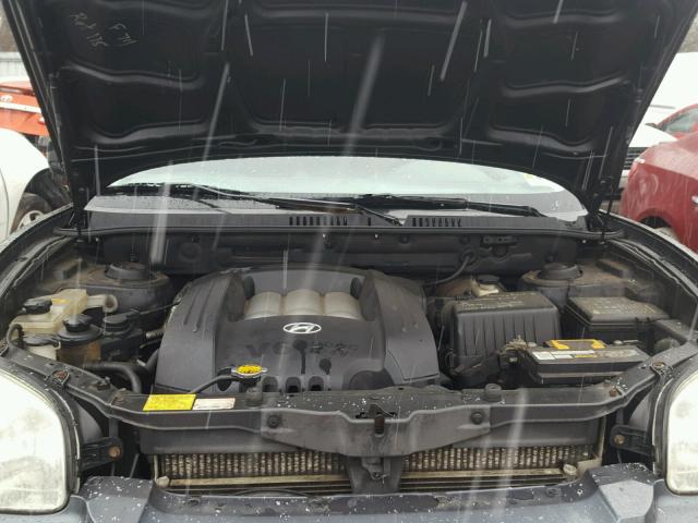 KM8SC73D23U528073 - 2003 HYUNDAI SANTA FE G BLACK photo 7