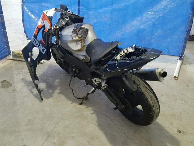 JS1GR7JA442105312 - 2004 SUZUKI GSX-R750 K BLACK photo 3